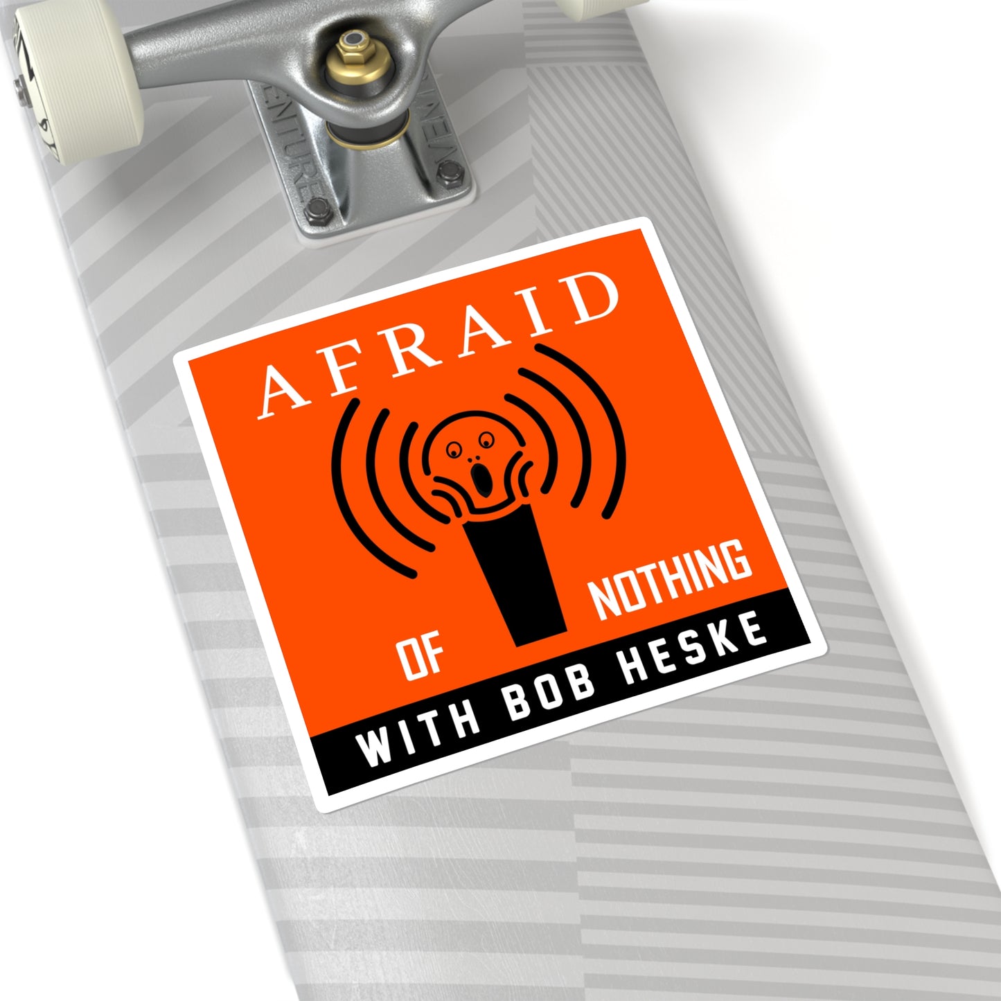 Color Logo Square Stickers - Fearless Collection