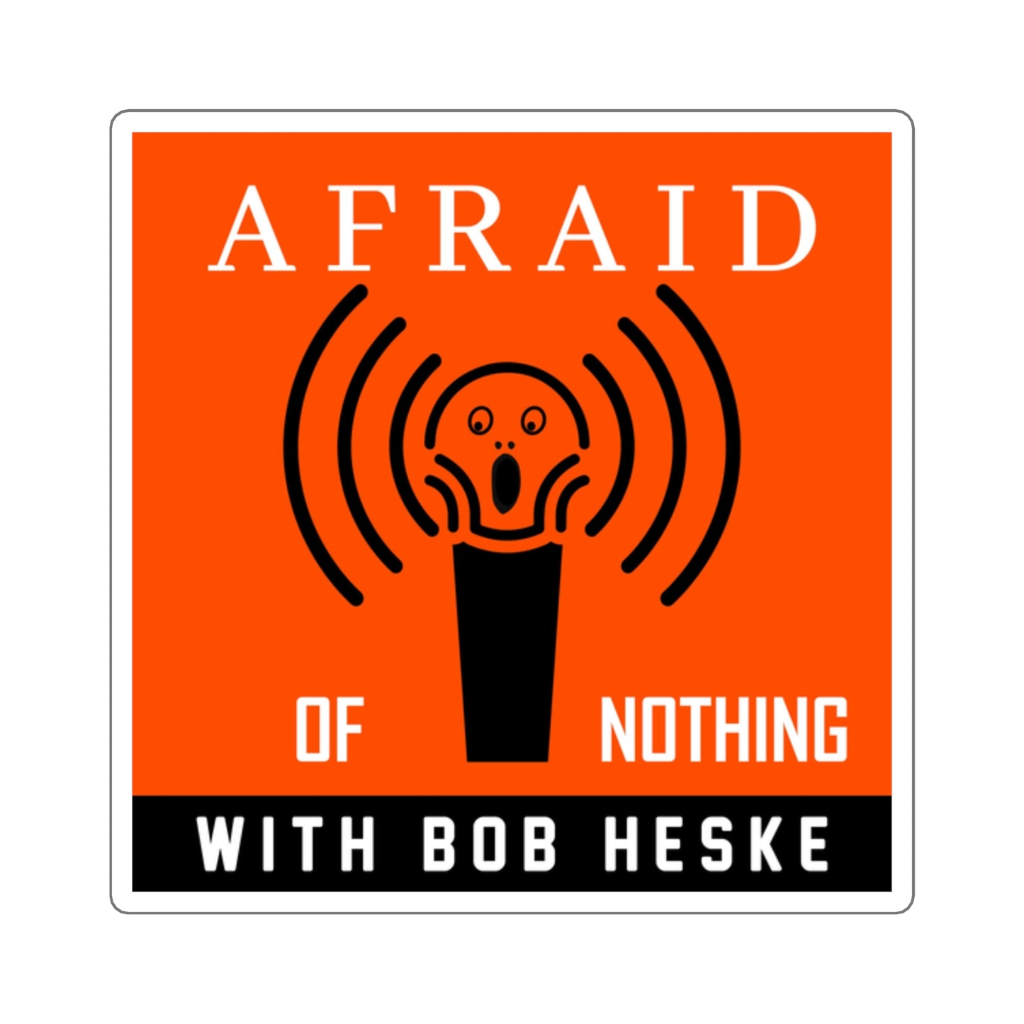Color Logo Square Stickers - Fearless Collection