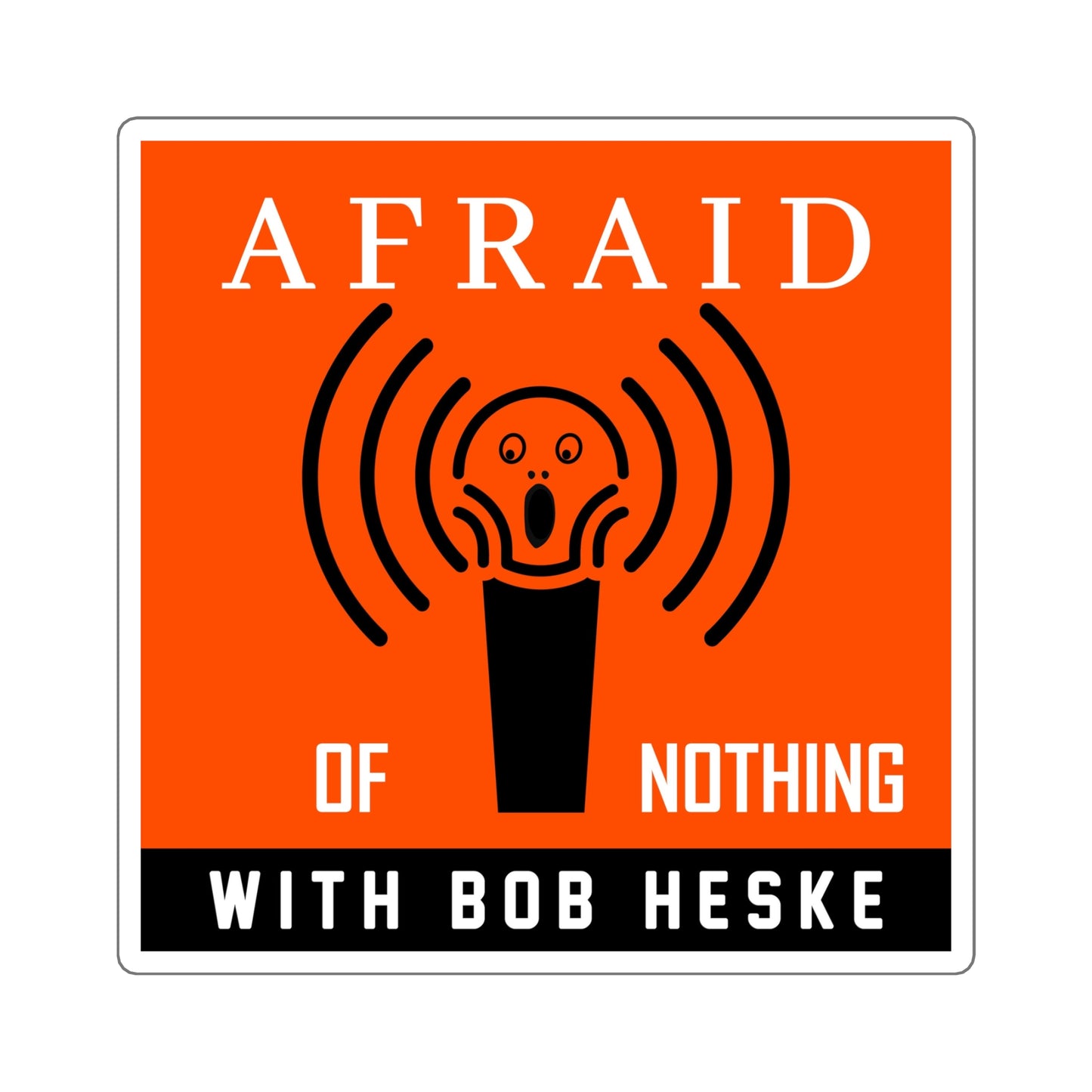 Color Logo Square Stickers - Fearless Collection