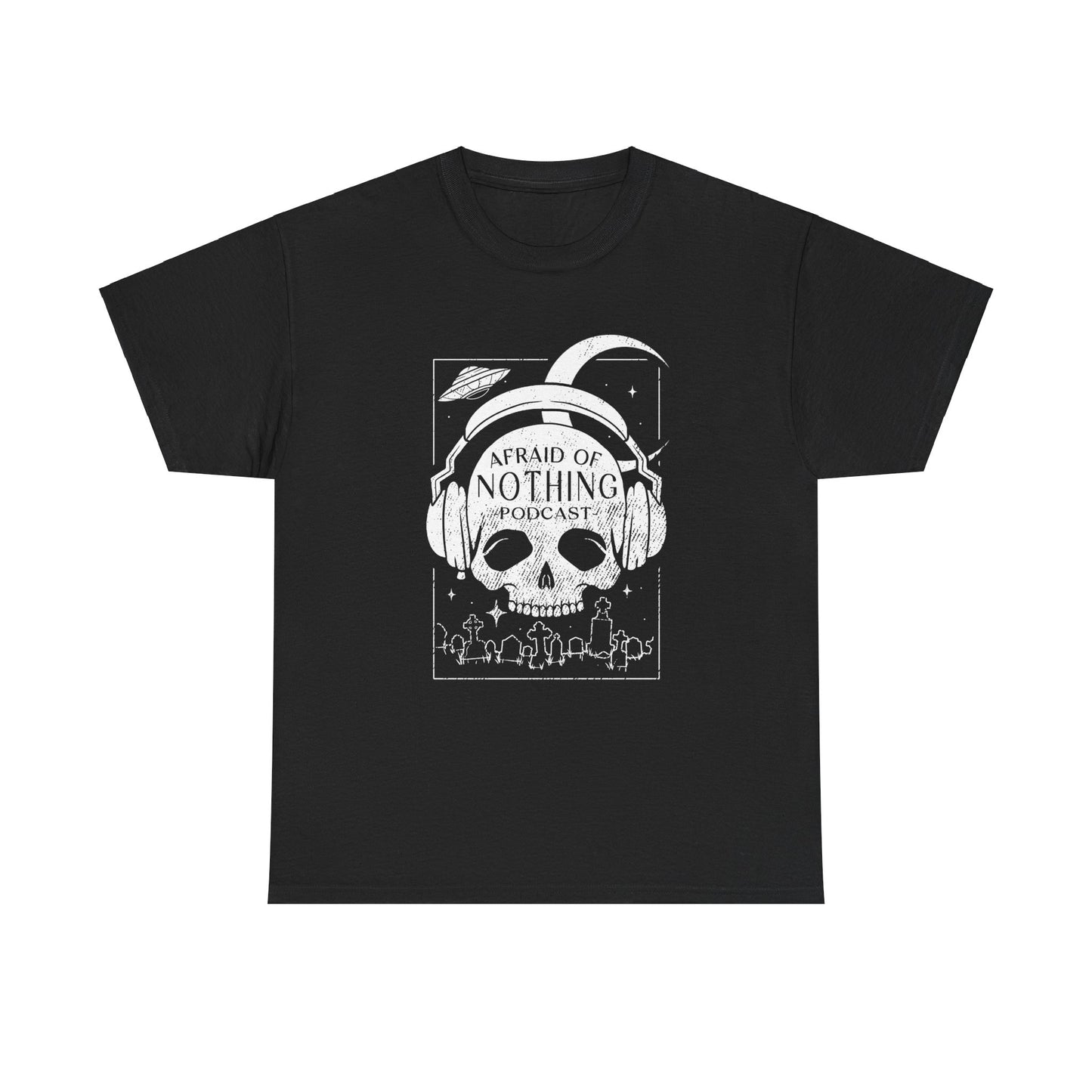 T-Shirt - Eye-Catching Artwork from Afraid of Nothing Podcast Store