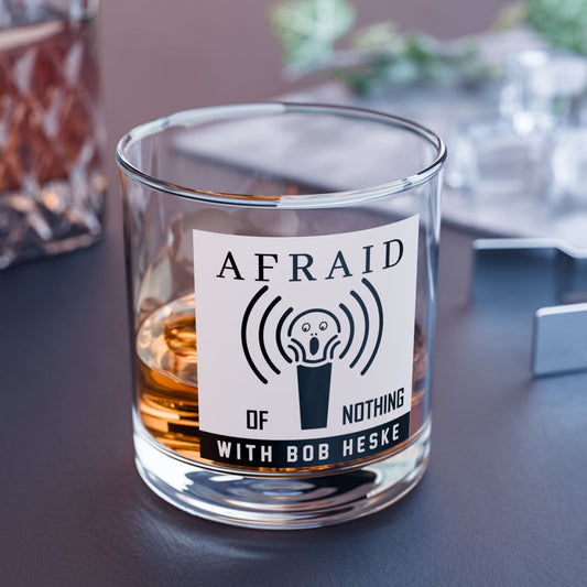 Rocks Glass, 10oz (Afraid of Nothing Logo)