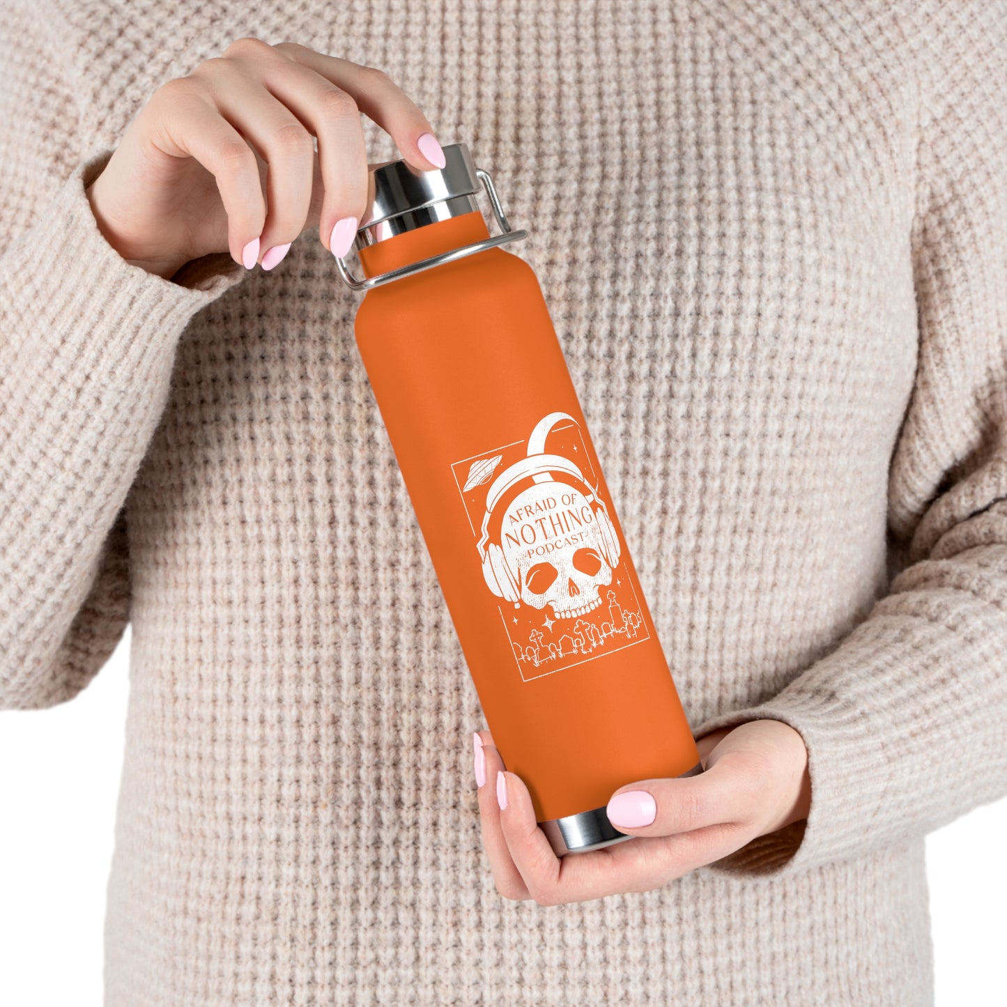 Copper Vacuum Insulated Bottle, 22oz