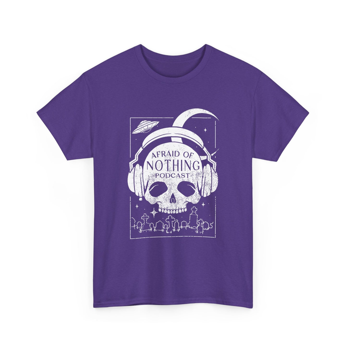 T-Shirt - Eye-Catching Artwork from Afraid of Nothing Podcast Store