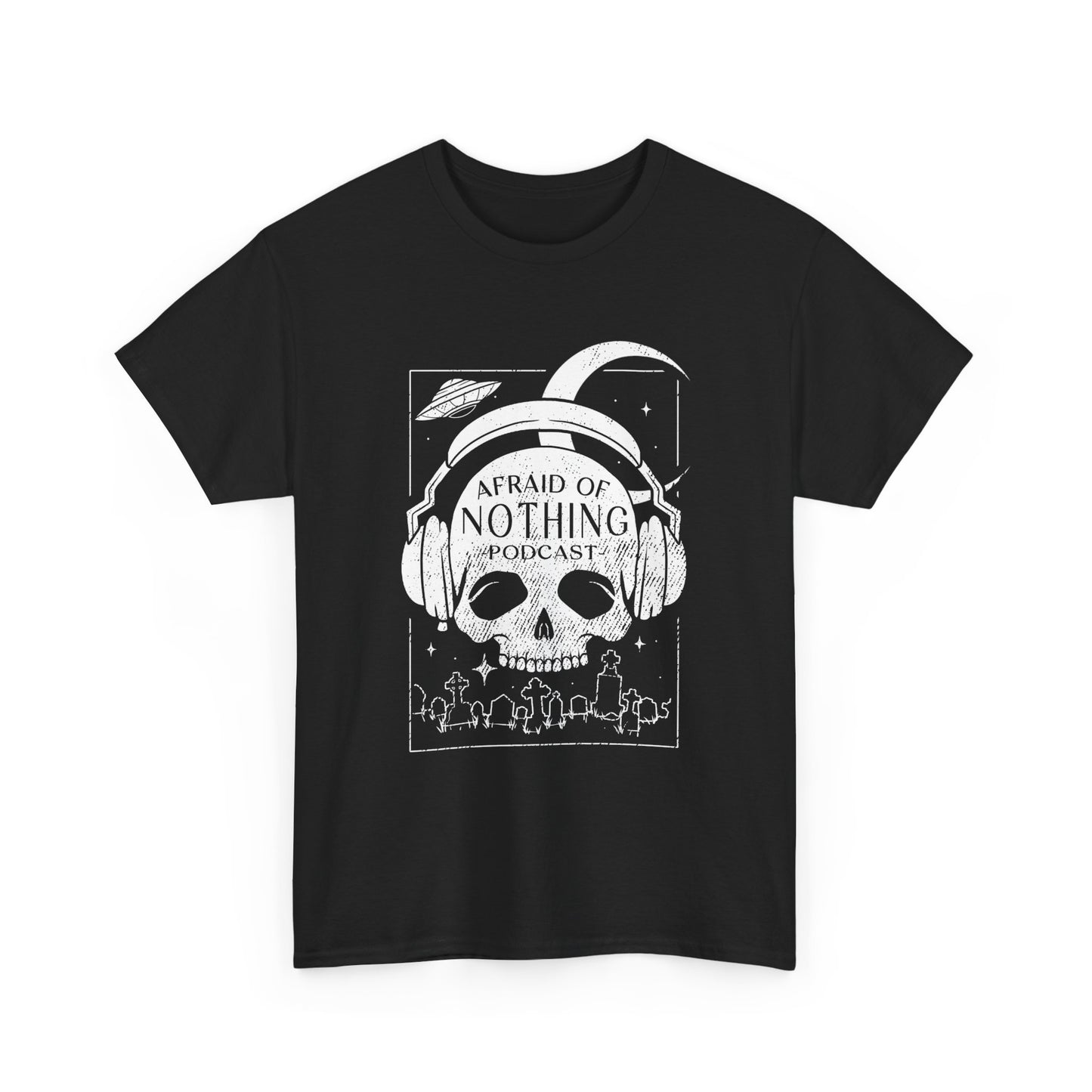 T-Shirt - Eye-Catching Artwork from Afraid of Nothing Podcast Store